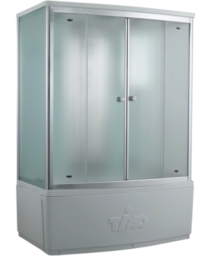 картинка Душевая кабина Timo Comfort Fabric Glass 150*88*220  (T-8850F) от магазина Сантехстрой