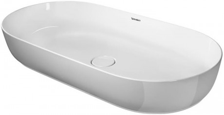 картинка Duravit Luv Раковина на столешницу 800мм Luv, без перелива,  без площадки, цвет белый (СПЕЦЦЕНА) от магазина Сантехстрой