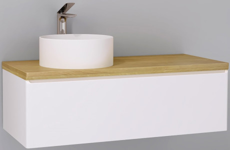 картинка Тумба под раковину Jorno sol.01.120/p/w от магазина Сантехстрой