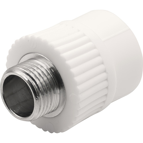 картинка Муфта THERMOLIGHT комбинированная PP-R НР 25х1/2quot; белый (15/165) от магазина Сантехстрой