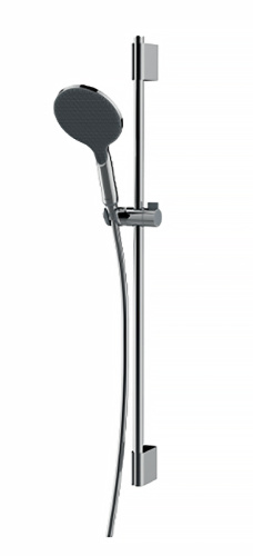 картинка Душевой комплект BOSSINI Apice с ручным душем, штангой, держателем и шлангом, хром (DA5059-N.030) от магазина Сантехстрой