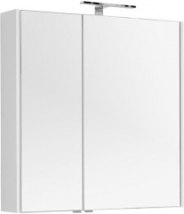 картинка Зеркальный шкаф Aquanet 00210013 Белый от магазина Сантехстрой