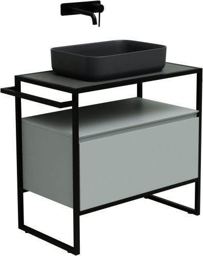 картинка Тумба под раковину Allen Brau Priority 80 1.31002.PWM папирус матовый от магазина Сантехстрой