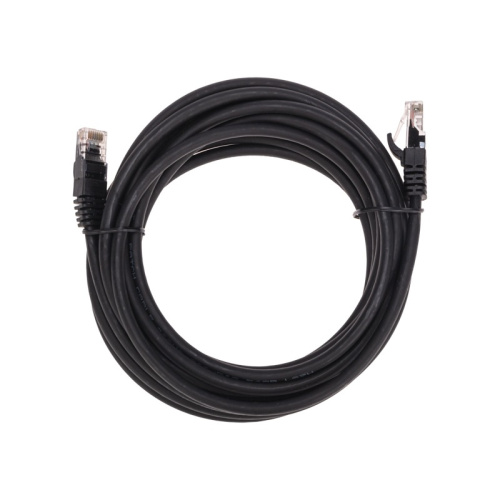 картинка Патч-корд U/UTP CAT 6, RJ45-RJ45, 26AWG, LSZH,  черный,  5м REXANT от магазина Сантехстрой