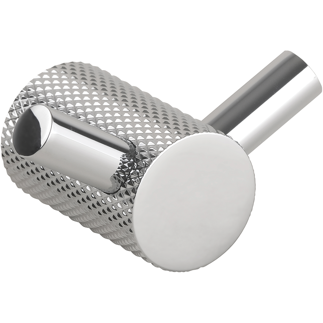 картинка BRILIA Крючок двойной, полированное серебро от магазина Сантехстрой