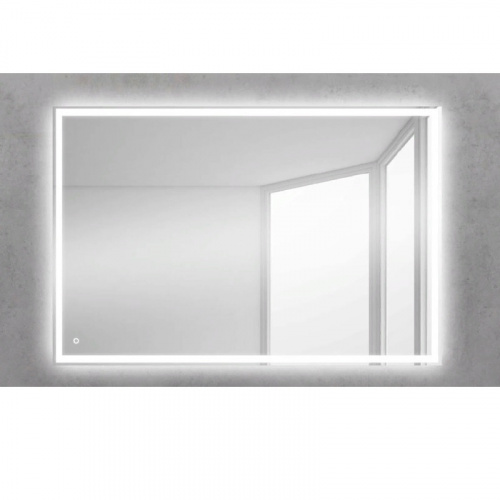 картинка Зеркало BelBagno 90 spc-grt-900-800-led-tch Хром от магазина Сантехстрой