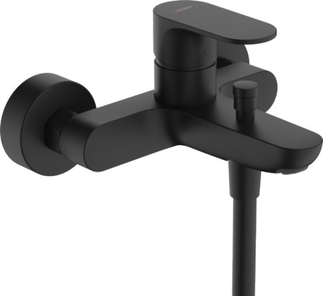 изображение смеситель для ванны hansgrohe 72443670 черный