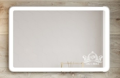 картинка Зеркало с подсветкой ART&MAX Latina AM-Lat-1200-800-DS-F 120х80 см от магазина Сантехстрой