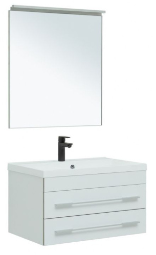 картинка Мебель для ванной Aquanet Верона 75 New белый матовый от магазина Сантехстрой