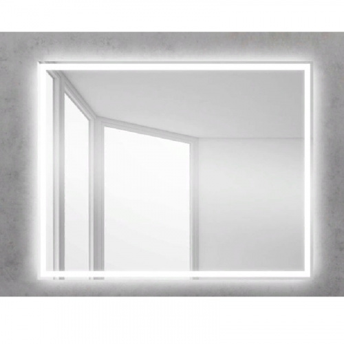 картинка Зеркало BelBagno 100 spc-grt-1000-800-led-tch Хром от магазина Сантехстрой