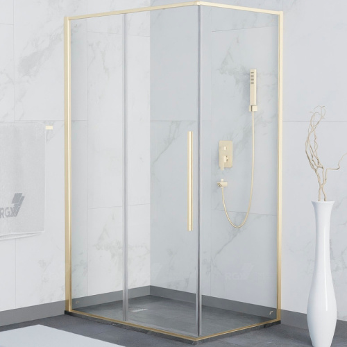 картинка Душевой уголок RGW Stilvoll SV-42G 120x90 32324292-16 профиль Золото стекло прозрачное от магазина Сантехстрой