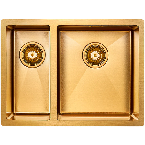 картинка Кухонная мойка Paulmark Annex 59 PM545944-BGR Брашированное золото от магазина Сантехстрой