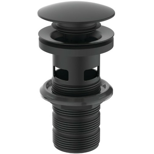 картинка Донный клапан Ideal Standard E1482XG Click-Clack Черный шелк от магазина Сантехстрой