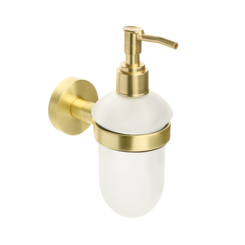 картинка Дозатор жидкого мыла золото-сатин Fixsen Comfort Gold (FX-87012) от магазина Сантехстрой