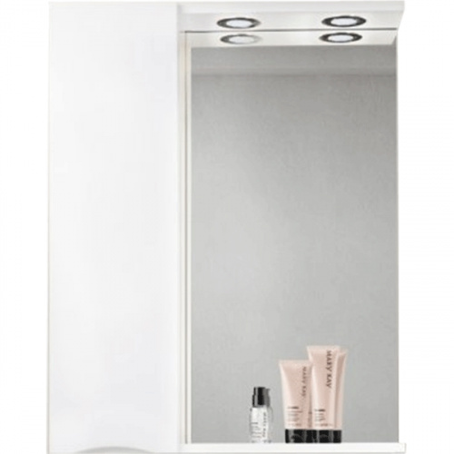 картинка Зеркальный шкаф BelBagno marino-spc-800/750-1a-bl-p-l Белый от магазина Сантехстрой