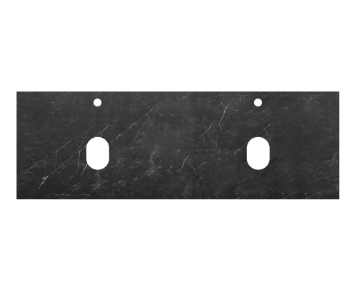 картинка Столешница из керамогранита BelBagno KEP-140-2-MNO Marmo Nero Opaco от магазина Сантехстрой