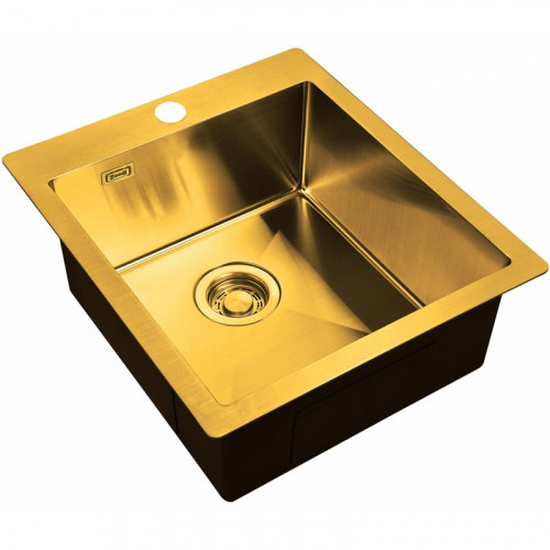 картинка Кухонная мойка ZorG Light Bronze ZL R 450510 BRONZE Бронза от магазина Сантехстрой