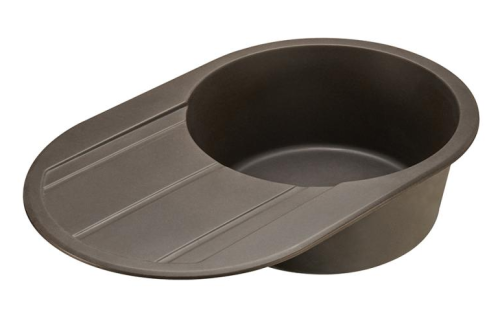 картинка Кухонная мойка AQUATON Амира, цвет кофе (1A712932AI280) от магазина Сантехстрой