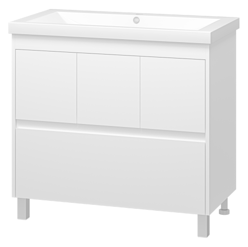 картинка Тумба с раковиной Алиса 90 + раковина Misty Алиса 90 от магазина Сантехстрой