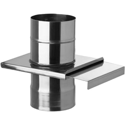 картинка Шибер-задвижка (430/0,8мм) d110 Феррум от магазина Сантехстрой