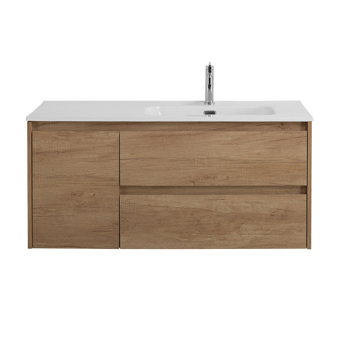 картинка Тумба под раковину подвесная BelBagno KRAFT-1000-2C-1A-SO-RNN-R Rovere Nebrasca Nature от магазина Сантехстрой