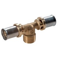 картинка Тройник 1/2"x(20x2) НР (ст.арт. RP153X037) от магазина Сантехстрой