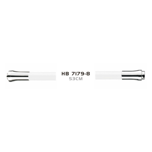 картинка гибкий излив haiba hb7179-8 белый