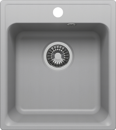 картинка Мойка кухонная Polygran  Quartz Bond 430, дым, арт.688179 от магазина Сантехстрой