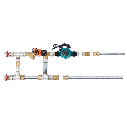 картинка MST 25-40-2.5-C24-F Смесительный узел с гибкими подводками от магазина Сантехстрой