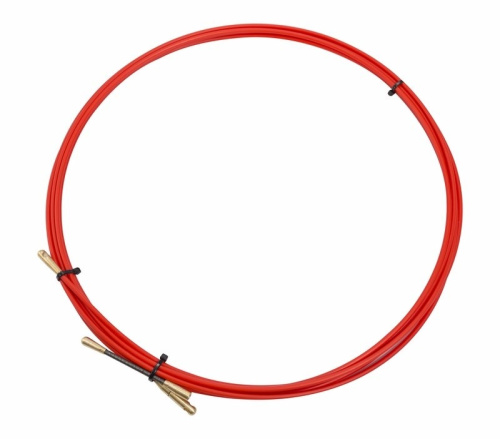 картинка Протяжка кабельная REXANT (мини УЗК в бухте),  стеклопруток,  d=3,5 мм 5 м,  красная от магазина Сантехстрой