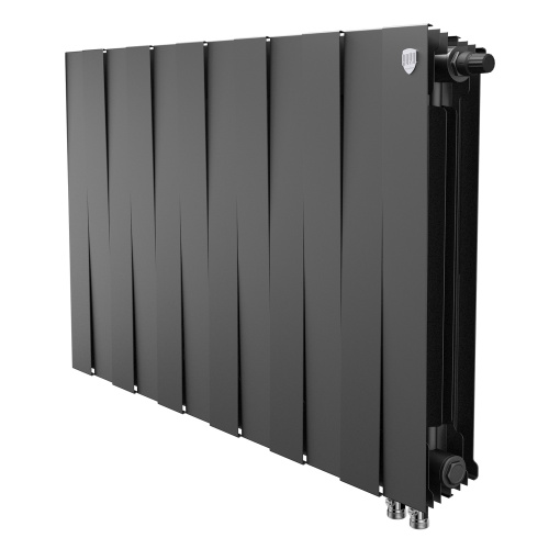 картинка Радиатор Royal Thermo PianoForte 500 Noir Sable VDR80 - 12 секц. от магазина Сантехстрой