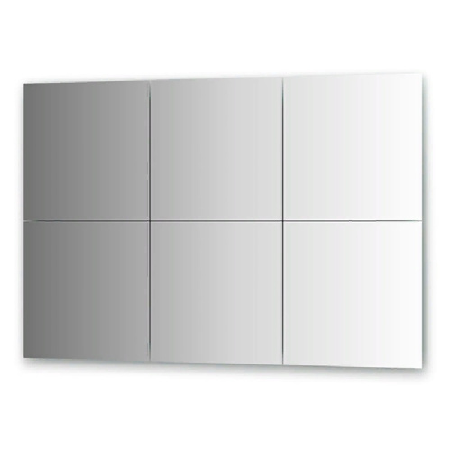 картинка Зеркальная плитка Evoform Refractive 40х40 с фацетом 10 мм от магазина Сантехстрой