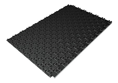 картинка Плита, Energoflex, Energofloor Pipelock, 30/0,7-1,1 DES-sg, толщина изоляции, мм-30, ширина, м-0,7, длина, м-1.1, пенополистирол, цвет-черный, упаковка 10 шт от магазина Сантехстрой