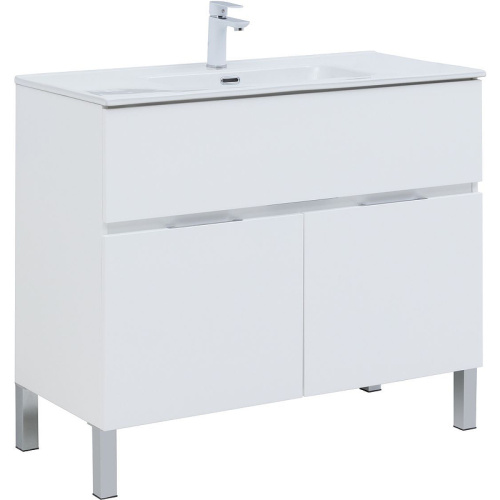 картинка Тумба под раковину Aquanet 277554 Белая от магазина Сантехстрой