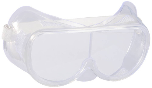 картинка Защитные прозрачные очки STAYER STANDARD закрытого типа с прямой вентиляцией от магазина Сантехстрой