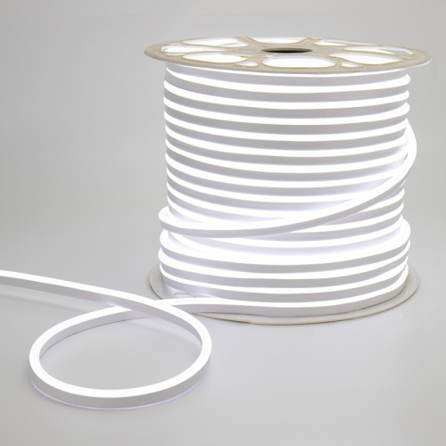 картинка Гибкий Неон LED SMD 15х26 мм,  белый,  120 LED/м,  бухта 50м от магазина Сантехстрой