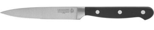 картинка Нож LEGIONER ″FLAVIA″ для стейка, пластиковая рукоятка, лезвие из молибденванадиевой стали, 110мм от магазина Сантехстрой