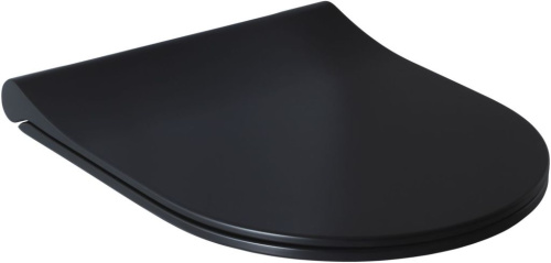 картинка Крышка-сиденье для унитаза Allen Brau Priority 4.31004.31 черный матовый от магазина Сантехстрой