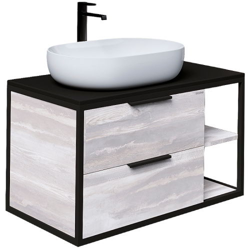 картинка Тумба под раковину Grossman Лофт 90 109002 подвесная Шанико от магазина Сантехстрой