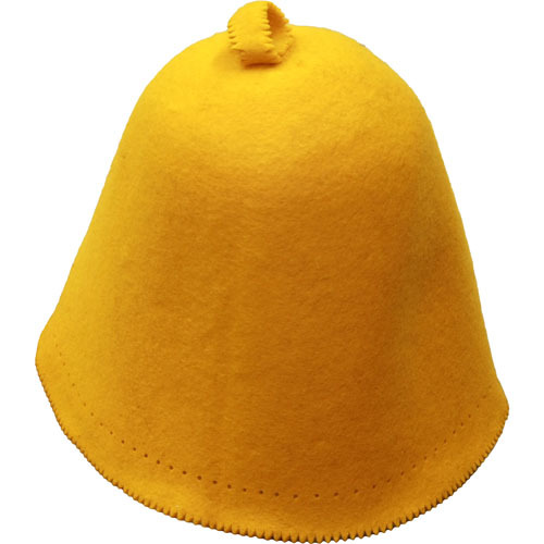 картинка Колпак банный "Сауна" фетр цвет персик арт.с-272-фф2 от магазина Сантехстрой