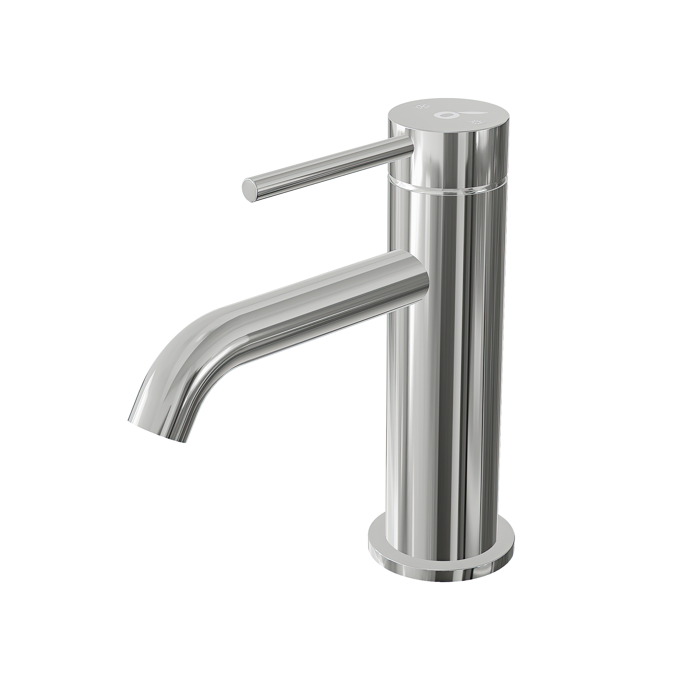 картинка Смеситель для раковины OliveekaOL-88139017-BN, никель матовый от магазина Сантехстрой