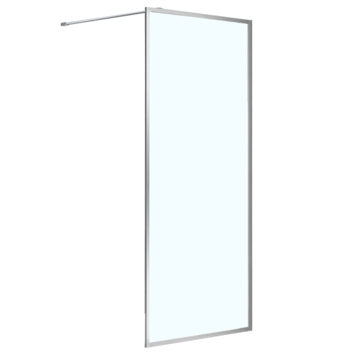 картинка Душевая перегородка Azario RICHMOND 6310 Walk-in 800х2000 прозрачное стекло 6 мм, цвет профиля серебро (AZ-NAG6310 800) от магазина Сантехстрой