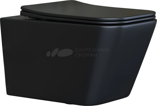 картинка Унитаз подвесной Ceramica Nova Metric CN3007MB от магазина Сантехстрой