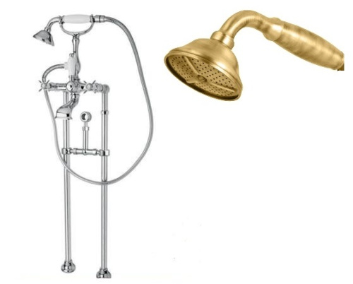 изображение напольный смеситель для ванны с кронштейном для слива-перелива cezares lord-vdps-02-m
