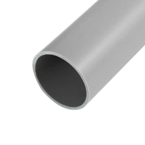 картинка Труба гладкая жесткая ПВХ Ø50 мм,  3-метровая серая REXANT от магазина Сантехстрой