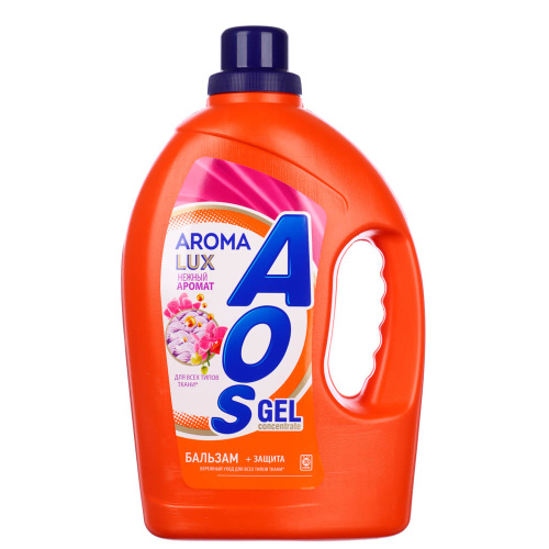 картинка Гель для стирки AOS Aroma Lux/Color, п/б, 1,8 кг от магазина Сантехстрой