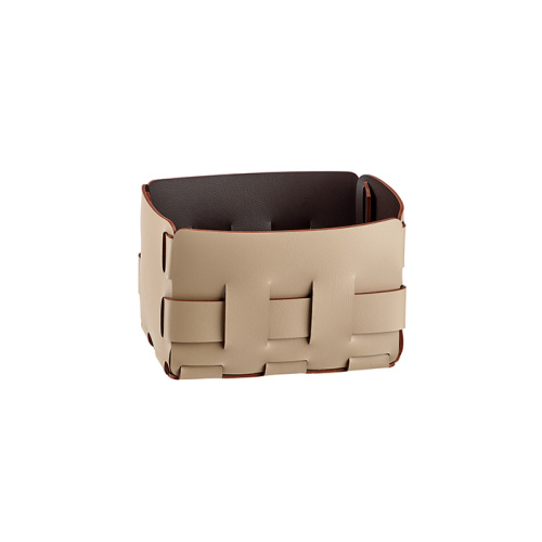 картинка ADJ Корзинка Mini Bottega, 12x19xH13 см., цвет: капучино/шоколад от магазина Сантехстрой