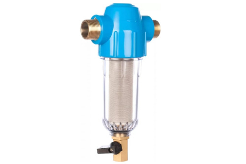 картинка Фильтр-грязевик Гейзер Хит 1, 100 мкм  32695 от магазина Сантехстрой