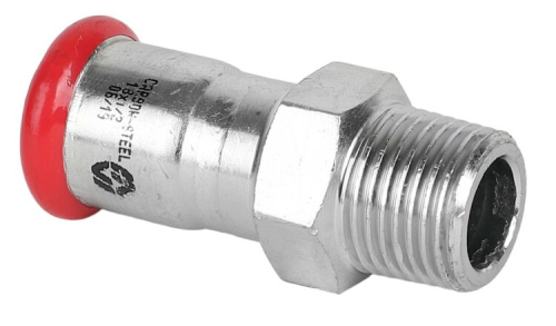 картинка Муфта, MVI, пресс соединение, 22x1/2", Н, оцинкованная сталь от магазина Сантехстрой