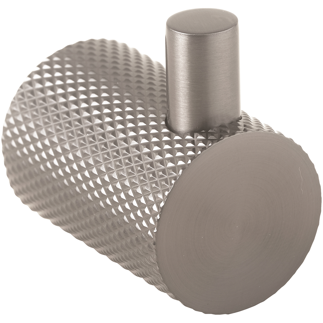 картинка GRINO Крючок одинарный, графит от магазина Сантехстрой